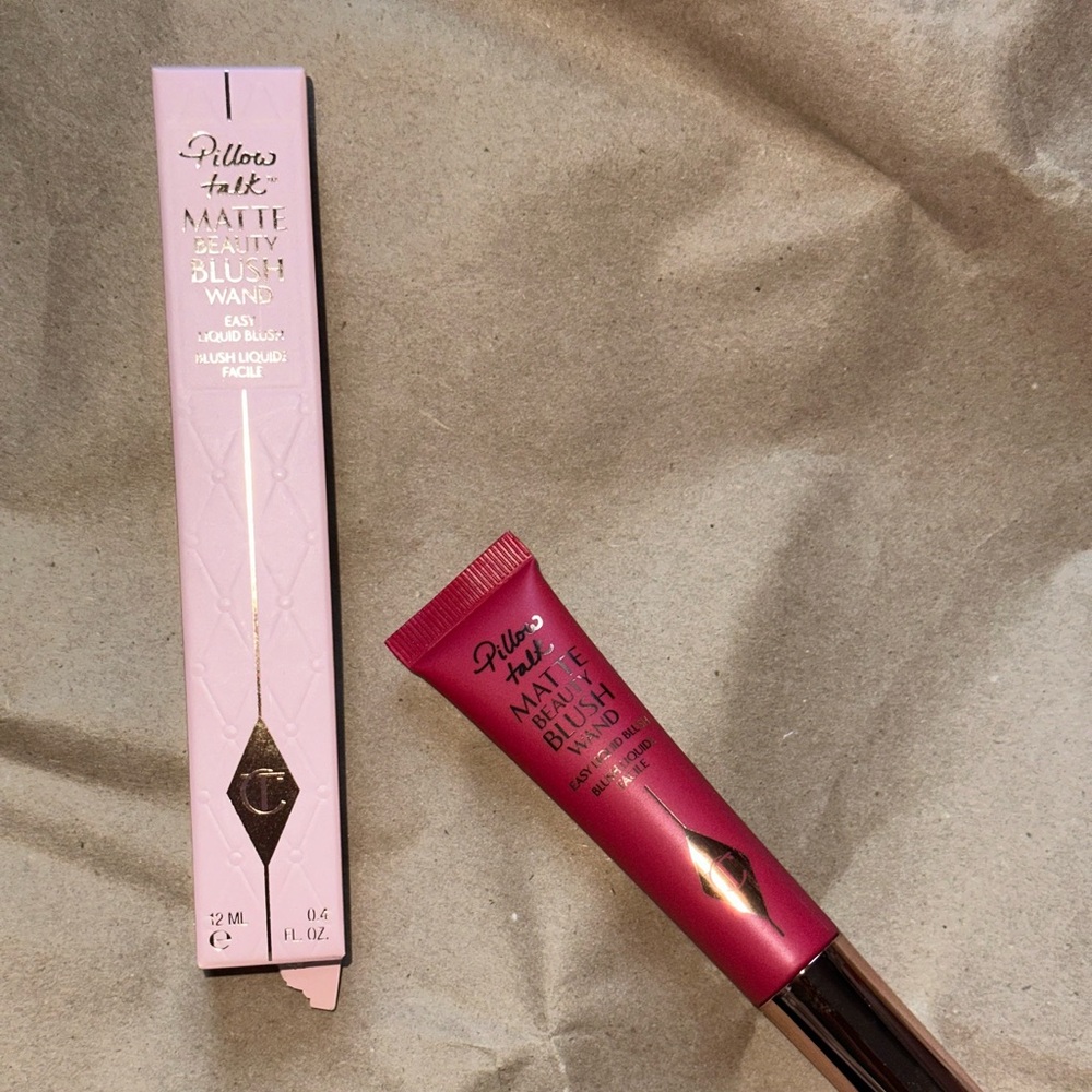 Brand New in the Box - Charlotte Tilbury Pillow Talk Bush in Peach Dream Pop